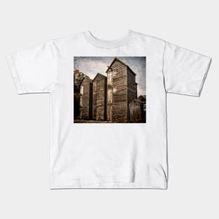 Fishermens Huts at Hastings, East Sussex Kids T-Shirt